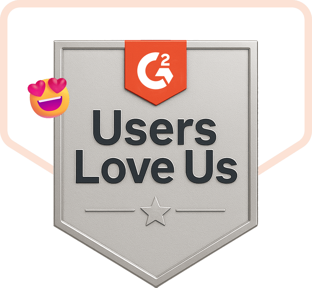 G2’s "Users Love Us" Badge
