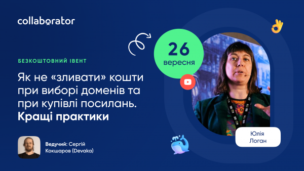 Як не «зливати» кошти при виборі доменів та при купівлі посилань. Кращі практики