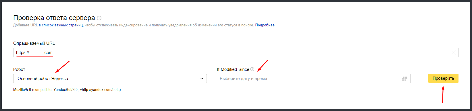 Инструкция по выяснению времени ответа сервера