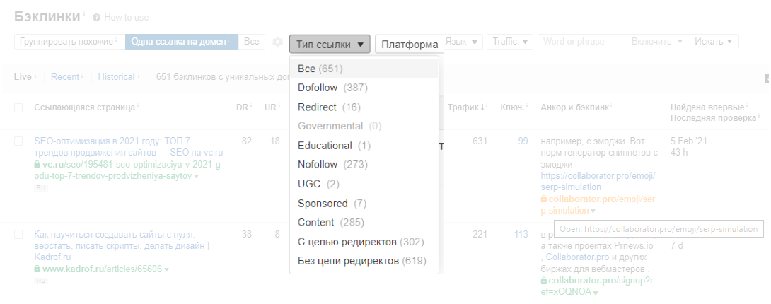 ahrefs rank что это